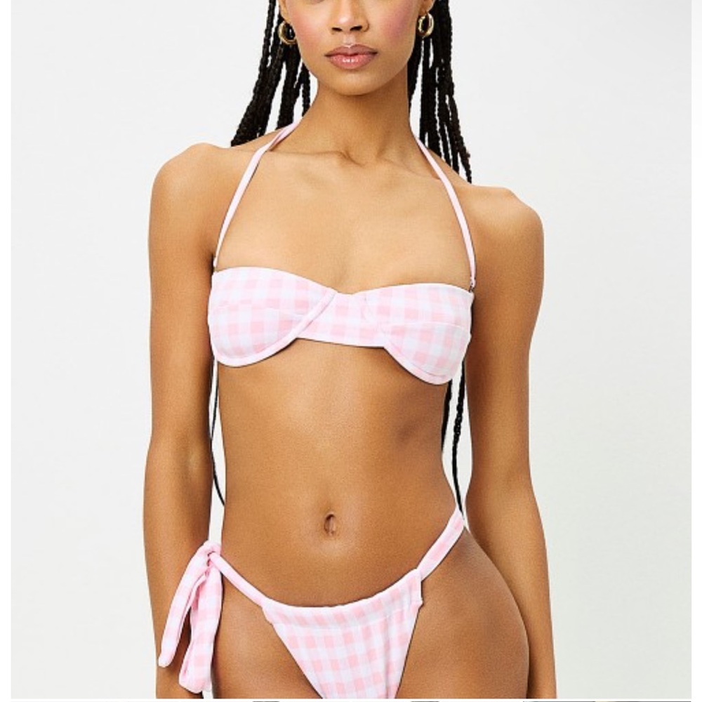 Frankie’s Bikinis Cielo Bikini Pink Picnic